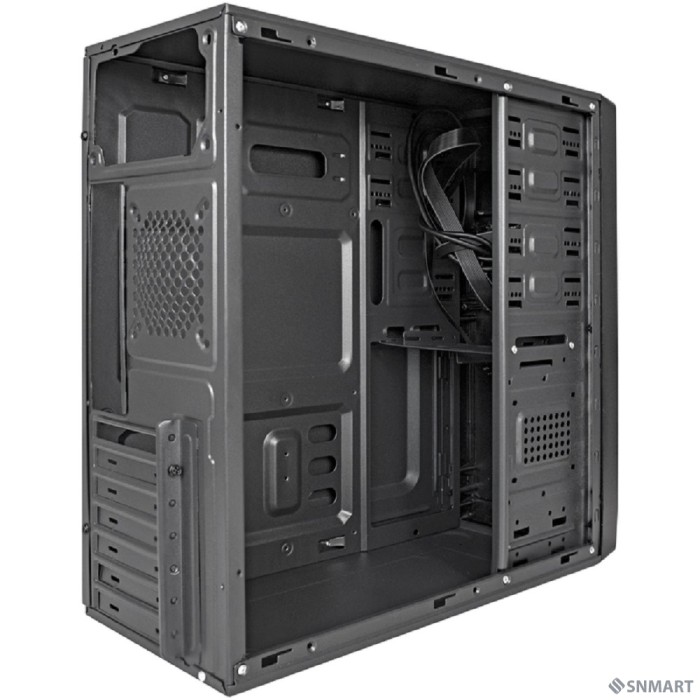 Exegate EX287140RUS Корпус Miditower ExeGate XP-402U2 (ATX, без БП, 1*USB+2*USB3.0, аудио, черный)