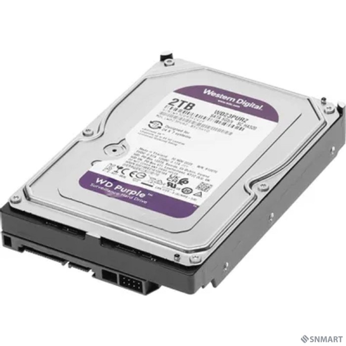 2TB WD Purple (WD23PURZ) [Serial ATA III, 5400- rpm, 256Mb, 3.5"]