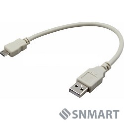 Rexant (18-1162) Кабель USB-A  -  micro USB, 2,4А, 0,2м, серый