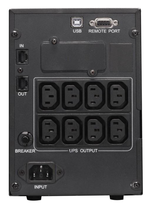 Источник бесперебойного питания Powercom Smart King Pro+ SPT-2000-II LCD 1600Вт 2000ВА черный
