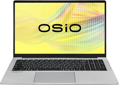 Ноутбук Osio FocusLine F160i-008 Core i5 1235U 8Gb SSD512Gb Intel Iris Xe graphics 16.1&quot; IPS FHD (1920x1080) Windows 11 Home grey WiFi BT Cam 6000mAh