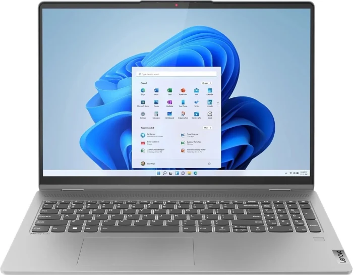 Ноутбук Lenovo IdeaPad Flex 5 16ABR8 Ryzen 7 7730U 16ГБ SSD 1ТБ AMD Radeon 16" IPS Touch WUXGA Windows 11 Home серый (82XY002NRK)