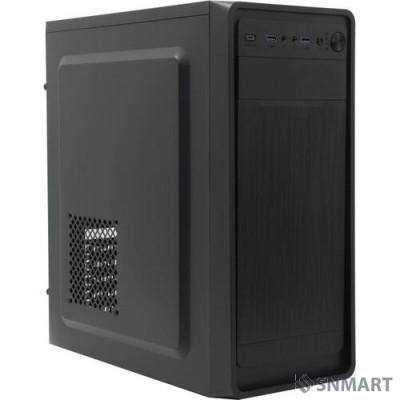 Exegate EX287371RUS Корпус Miditower ExeGate XP-332UC (ATX, без БП, 2*USB3.0+1*TypeC, аудио, черный)