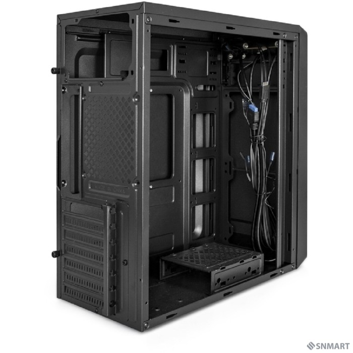 Exegate EX287371RUS Корпус Miditower ExeGate XP-332UC (ATX, без БП, 2*USB3.0+1*TypeC, аудио, черный)