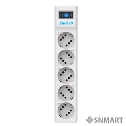 ZIS Сетевой фильтр Pilot SG [5 розеток GP)] 10 м [арт.155]