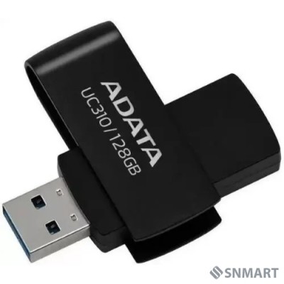 A-DATA Flash Drive 128GB &lt;UC310-128G-RBK&gt; UC310, USB 3.2, черный
