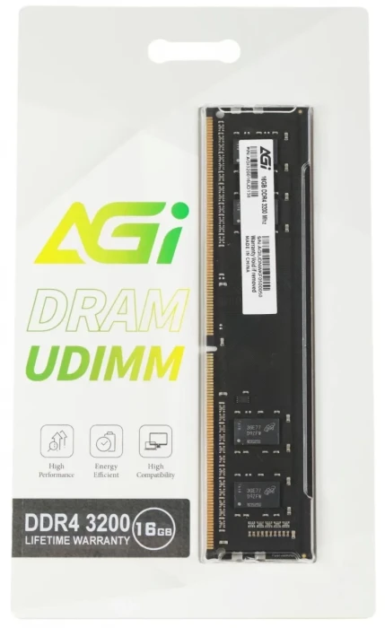 Оперативная память DDR4 AGi UD138 16 ГБ 3200MHz (AGI320016UD138)