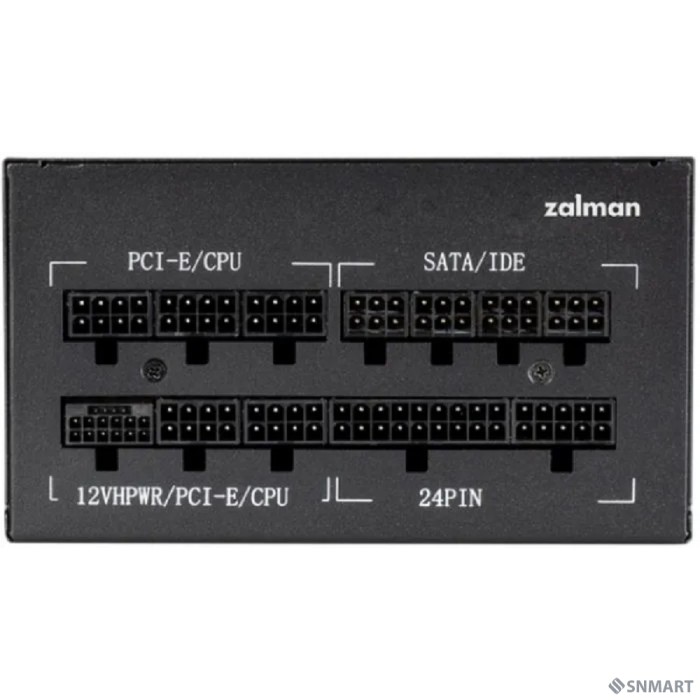 Zalman <TMX2> ZM1200-TMX2  <1200W, ATX v3.0 GEN 5.0, EPS, APFC, 12cm Fan, FCM, 80+ GOLD, Retail>