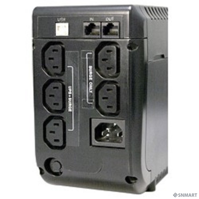 PowerCom Imperial IMP-1025AP ИБП [Line-Interactive, 1025VA / 615W, Tower, 6 xC13:4 с резервным питанием + 2 с фильтрацией, USB ] (671477)
