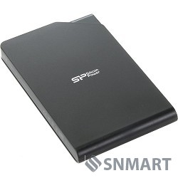 Silicon Power Portable HDD 2Tb Stream S03 SP020TBPHDS03S3K [USB3.0, 2.5", black]