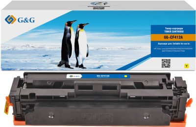 Картридж лазерный G&amp;G GG-CF412A желтый (2300стр.) для HP LJ M452DW/DN/NW M477FDW/M477FDN/M477FNW