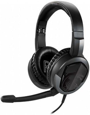 Наушники с микрофоном MSI IMMERSE GH30 V2 черный 1.5м мониторные оголовье (S37-2101080-SV1)