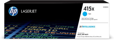 Картридж лазерный HP 415X W2031X голубой (6000стр.) для HP HP LJ M454/MFP M479