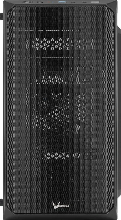 Компьютерный корпус Formula CS-107 черный без БП mATX