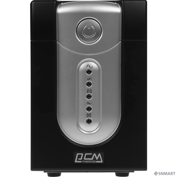 PowerCom Imperial IMP-1200AP ИБП [Line-Interactive, 1200VA / 720W, Tower, 6xIEC-320 С13: 4 с резервным питанием + 2 с фильтрацией, USB] (671478)